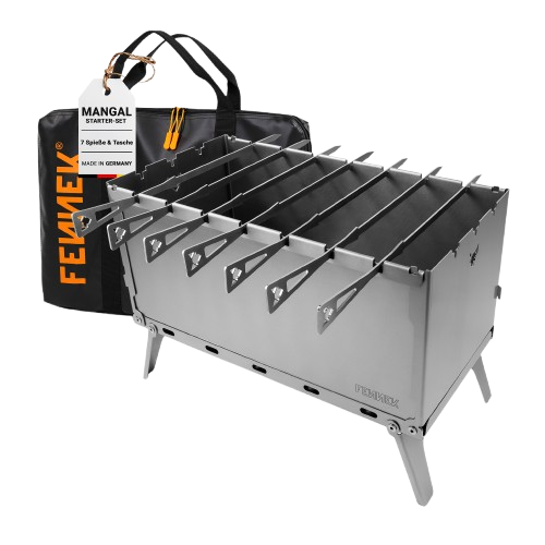 Fennek Mangalgrill Starter Set freigestellt