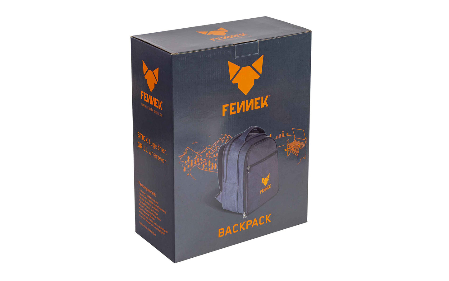 FENNEK Grill mit Backpack