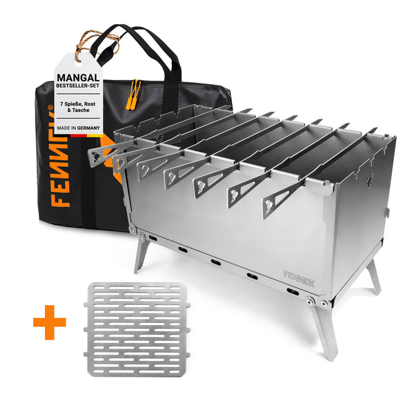 FENNEK Mangal Schaschlik-Grill | Bestseller-Set