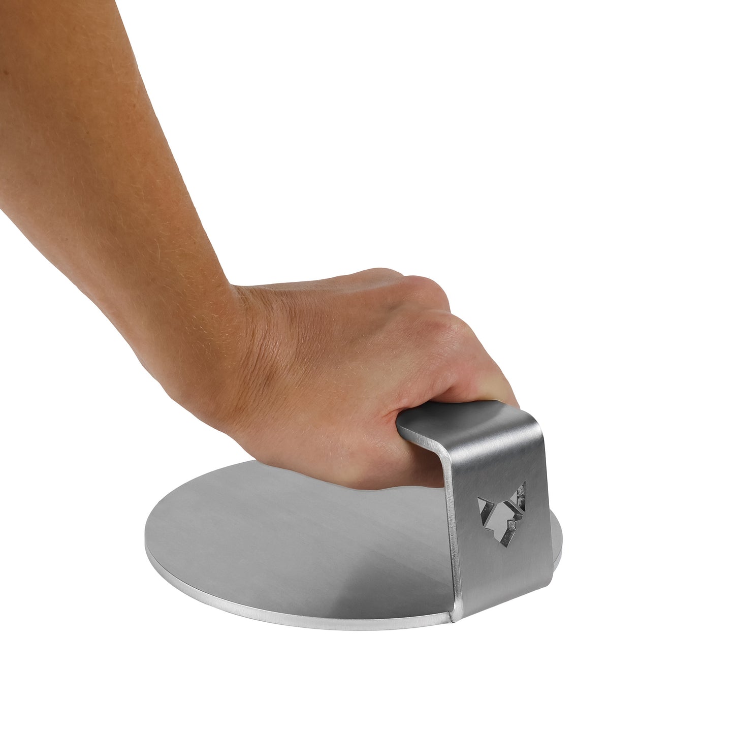 Eine Hand hält den FENNEK Smasher am Griff.