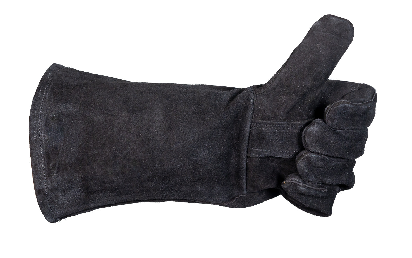 Premium Leder Grillhandschuhe schützen die Hände vor Verbrennungen.
