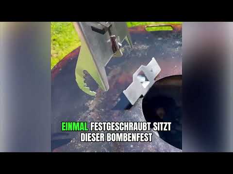 Erklärvideo auf Youtube für den FENNEK Feuerplatten Adapter für Flammlachshalter.