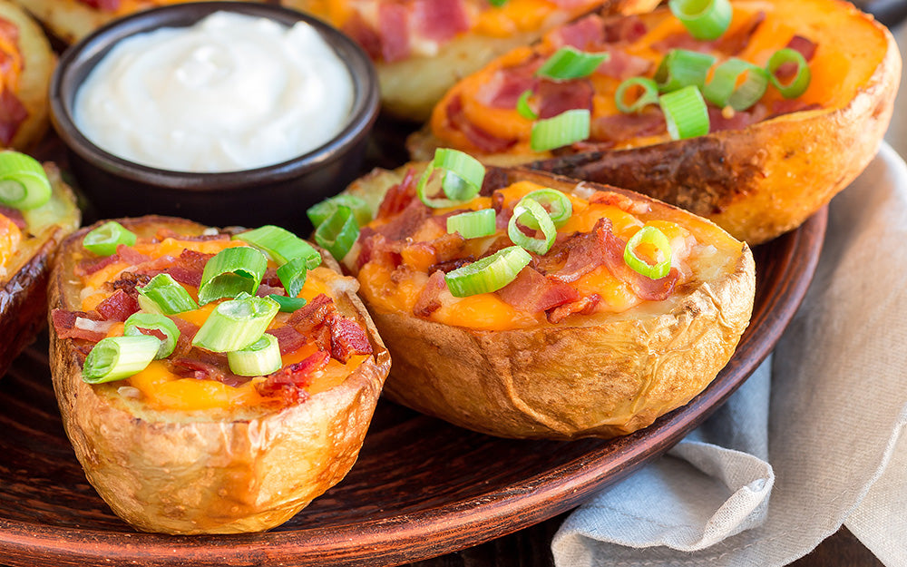 Gefüllte Erdäpfel mit Bergkäse und Speck – FENNEK® Gefüllte Erdäpfel mit Bergkäse und Speck – FENNEK®