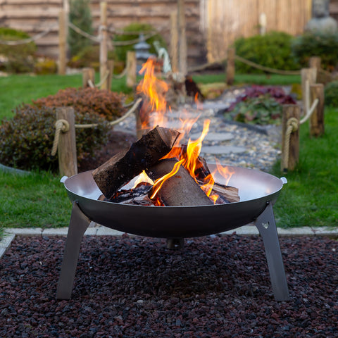 FENNEK Feuerschale 3Pod Stahl