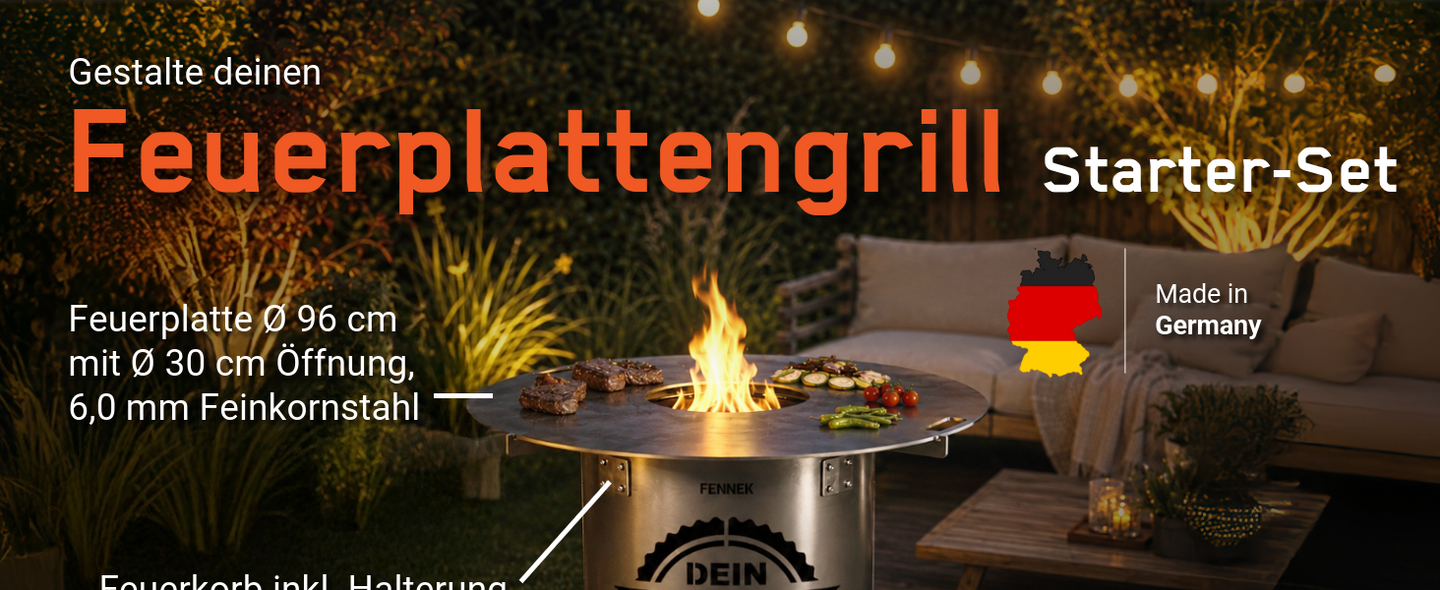FENNEK Feuerplattengrill 