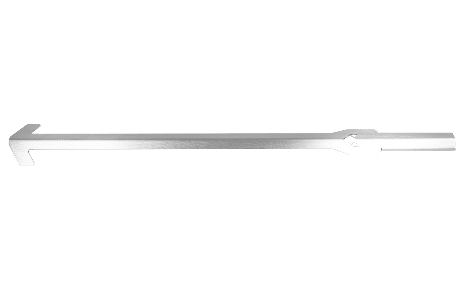 FENNEK Schürhaken aus 100% Edelstahl mit einer Länge von 67,5 cm und einer extra breiten Spitze ermöglicht ein einfaches Verschieben des Brennholzes und sorgt für eine perfekte Kontrolle des Feuers. Extra stabile Ausführung aus Edelstahl garantiert eine lange Lebensdauer.