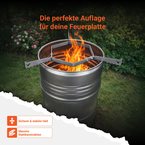 FENNEK Auflageleiste für Feuerplatten Ø 96 cm