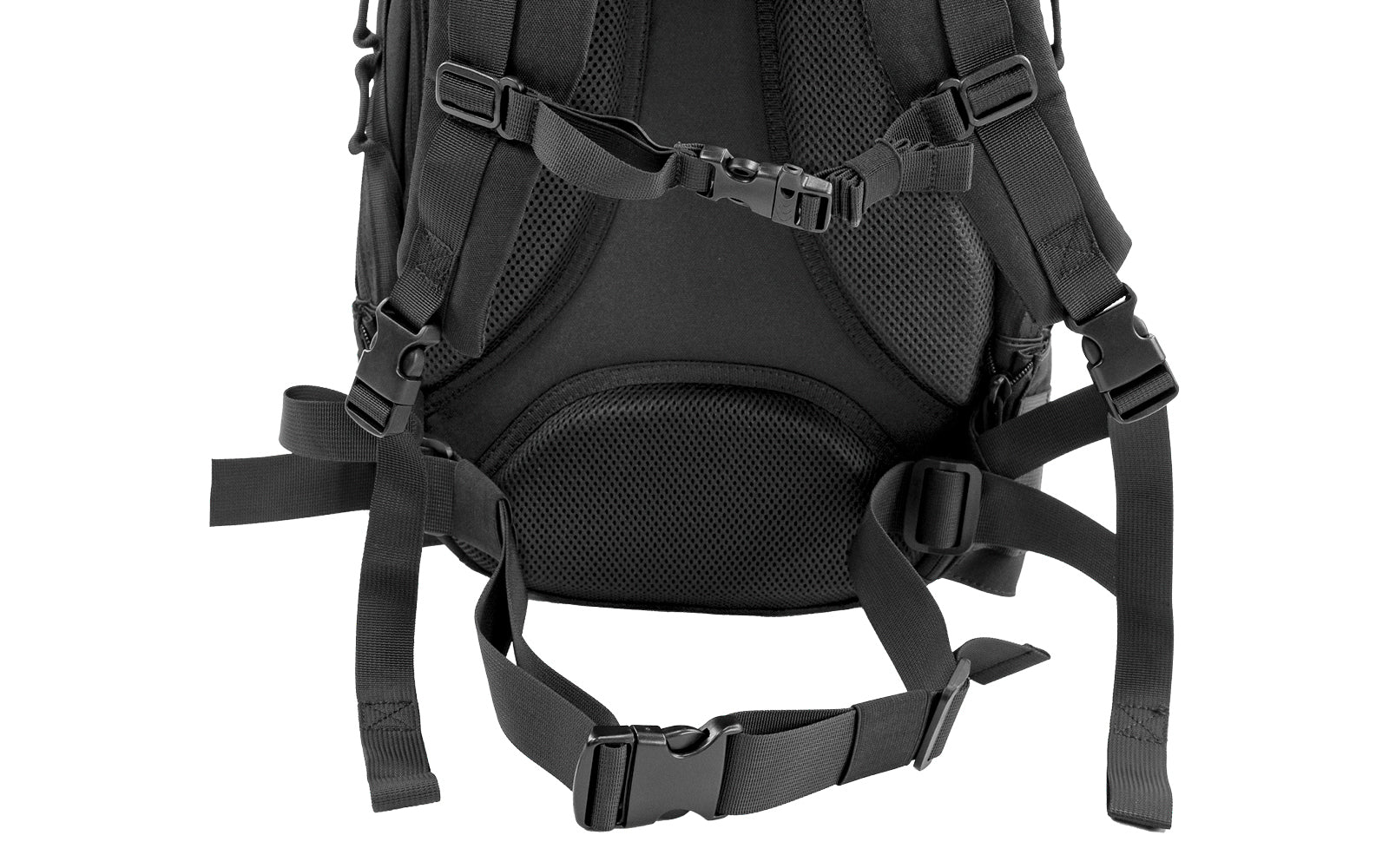 Freisteller von der Rückseite vom Backpack One2explore.
