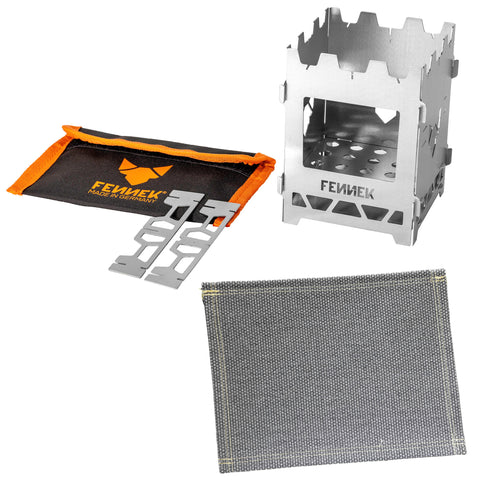 Hobo Solo stainless steel with flame retardant mat