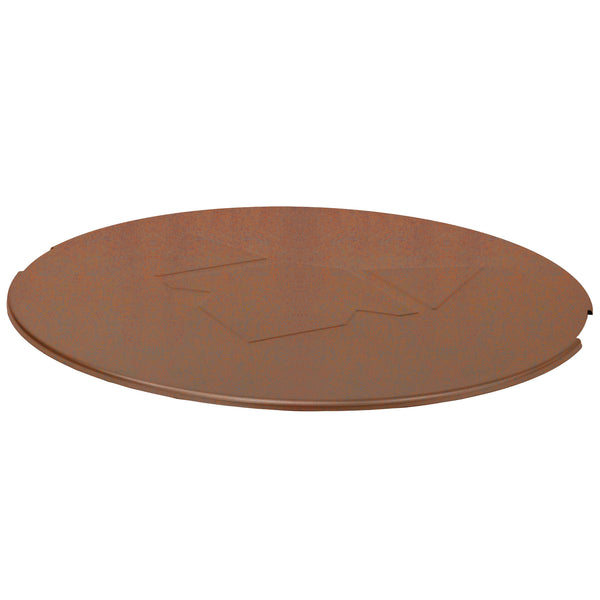 Deckel für FENNEK Feuerschale 3Pod Stahl