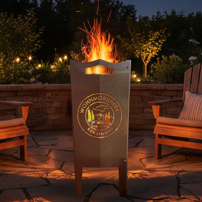 FENNEK Feuersäule mit individuellem Design