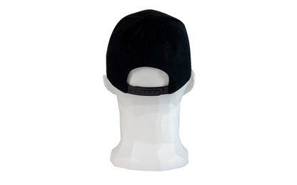 Freisteller der FENNEK Basecap von hinten, welche auf einem Puppenkopf sitzt.