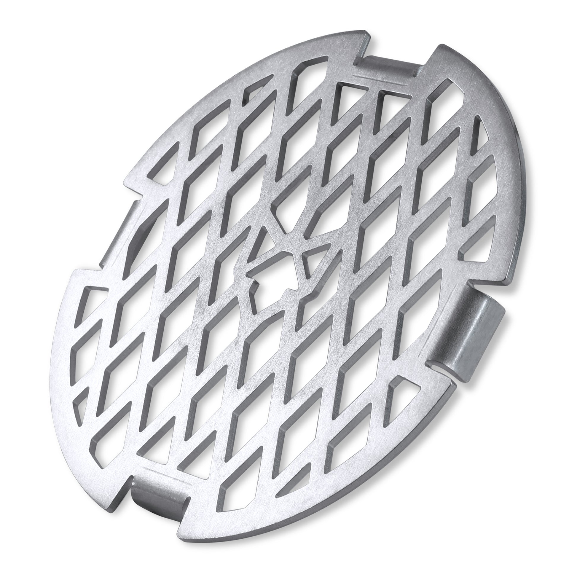 Freisteller vom FENNEK Grillrost aus 4,0 mm dickem Edelstahl für Feuerplatten und Grillringe mit 20er Öffnung. Made in Germany.