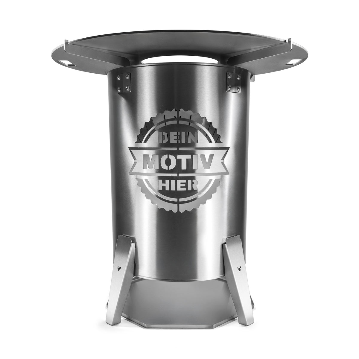 Feuerplattengrill_mit_Motiv_mit_Aschewanne