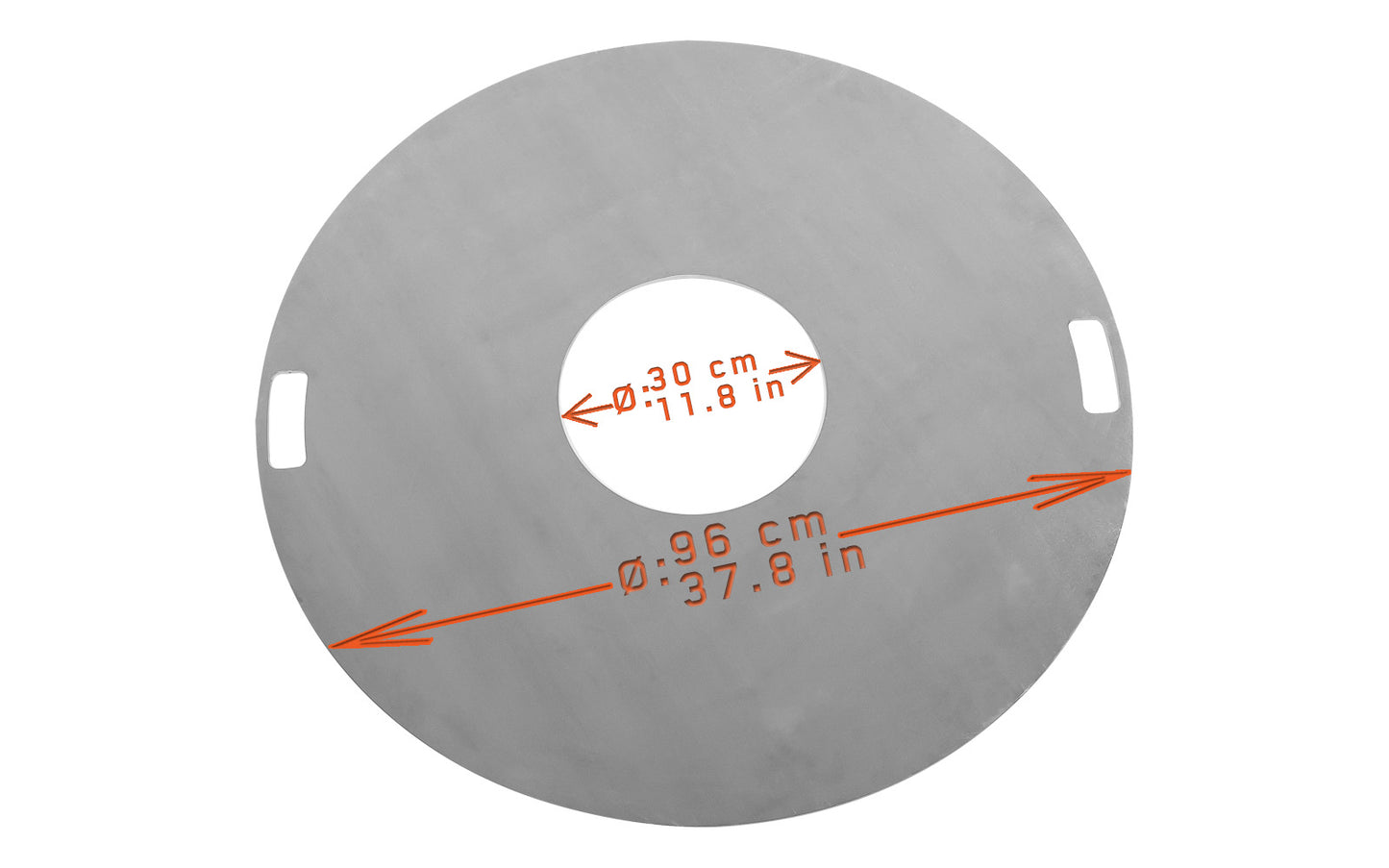 FENNEK Feuerplatte - 96 cm