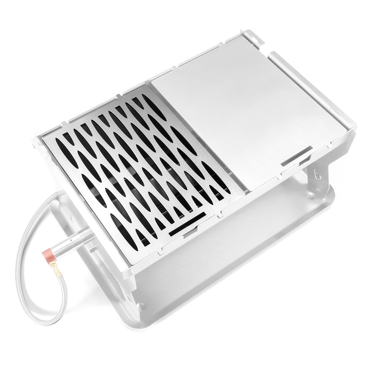 Fennek Halber Rost für den Gasgrill, aus Edelstahl auf Grill