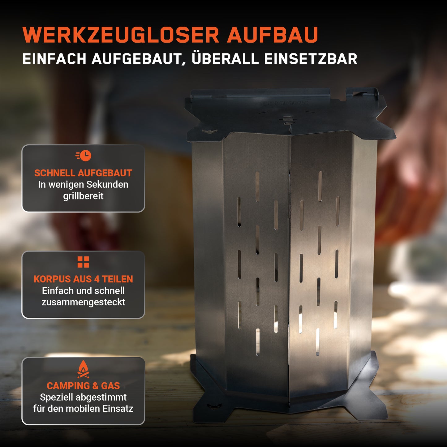 FENNEK Gasgrill | Starter-Set