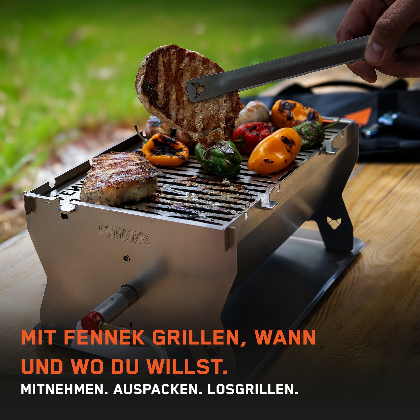 FENNEK Gasgrill | Starter-Set
