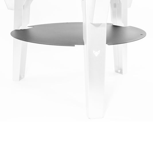 Hitzeblech schützt den Untergrund vor Strahlungshitze. Passend für Feuerschale Allround. Aus robustem 2 mm dickem Aluminium und einer extrem temperaturbeständigen Pulverbeschichtung