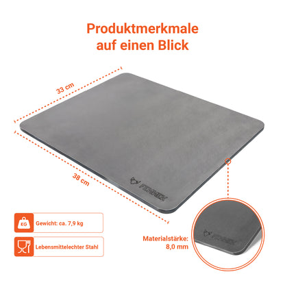 FENNEK Backstahl 38 x 33 x 0,8 cm