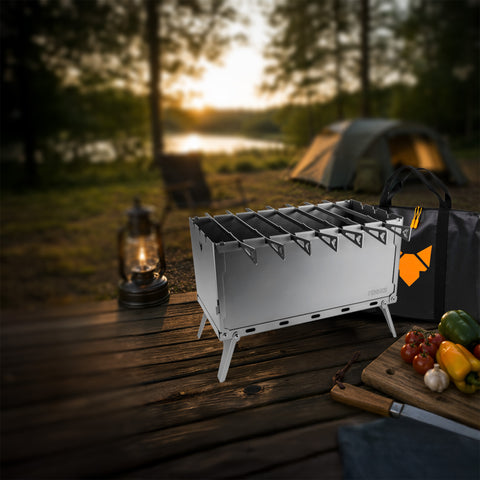 FENNEK Mangal Schaschlik-Grill | Starter-Set