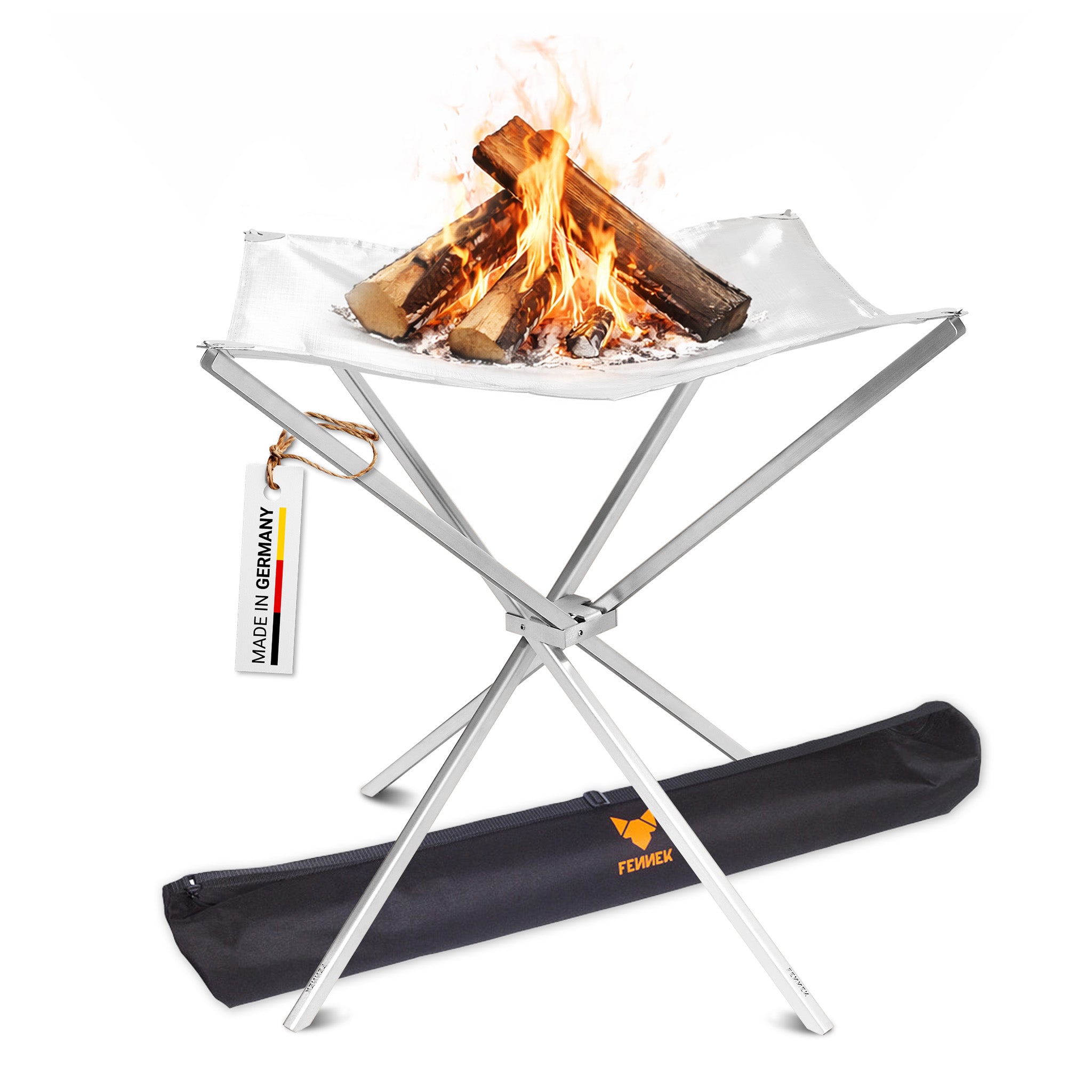 FENNEK fire net High Fire made of stainless steel – FENNEK®