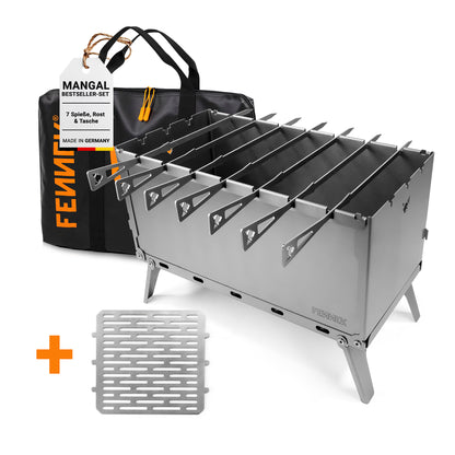 FENNEK Mangal Schaschlik-Grill | Bestseller-Set
