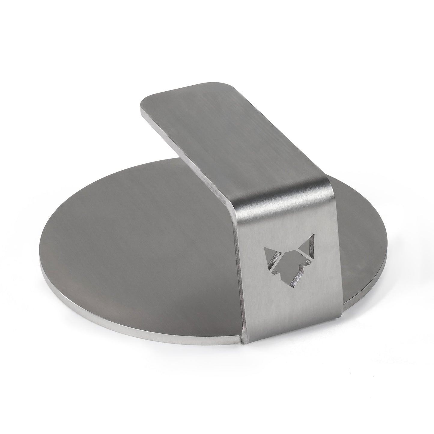 Freisteller vom FENNEK Smasher mit Blick auf den Griff mit ausgelasertem FENNEK Kopf.