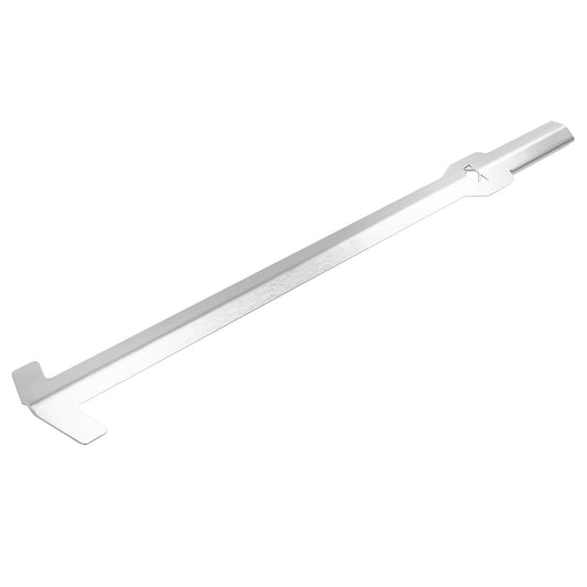 FENNEK Schürhaken aus 100% Edelstahl mit einer Länge von 67,5 cm und einer extra breiten Spitze ermöglicht ein einfaches Verschieben des Brennholzes und sorgt für eine perfekte Kontrolle des Feuers. Extra stabile Ausführung aus Edelstahl garantiert eine lange Lebensdauer.