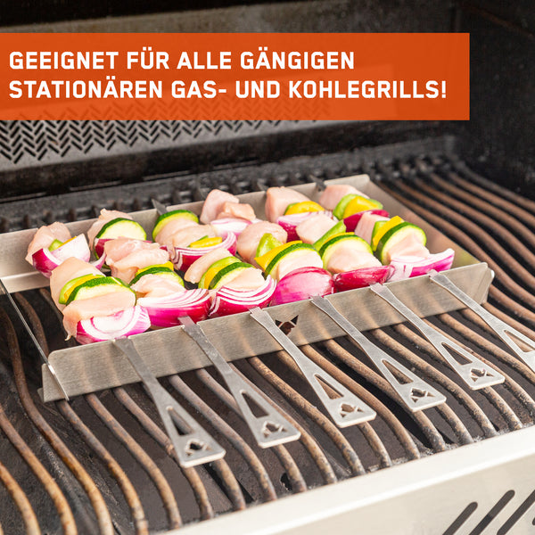 FENNEK Universal Grillspießhalter
