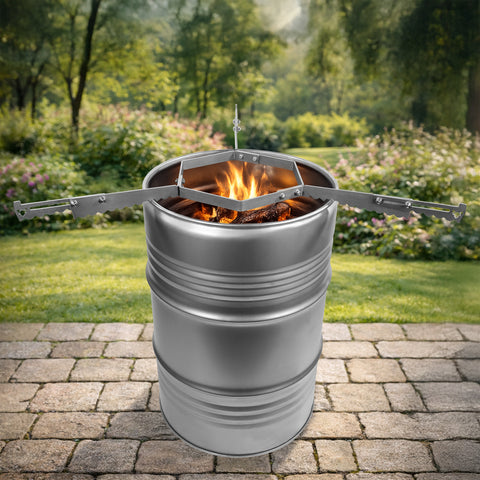 FENNEK verstellbare Auflageleiste für Feuerplatten Ø 100 - 120 cm