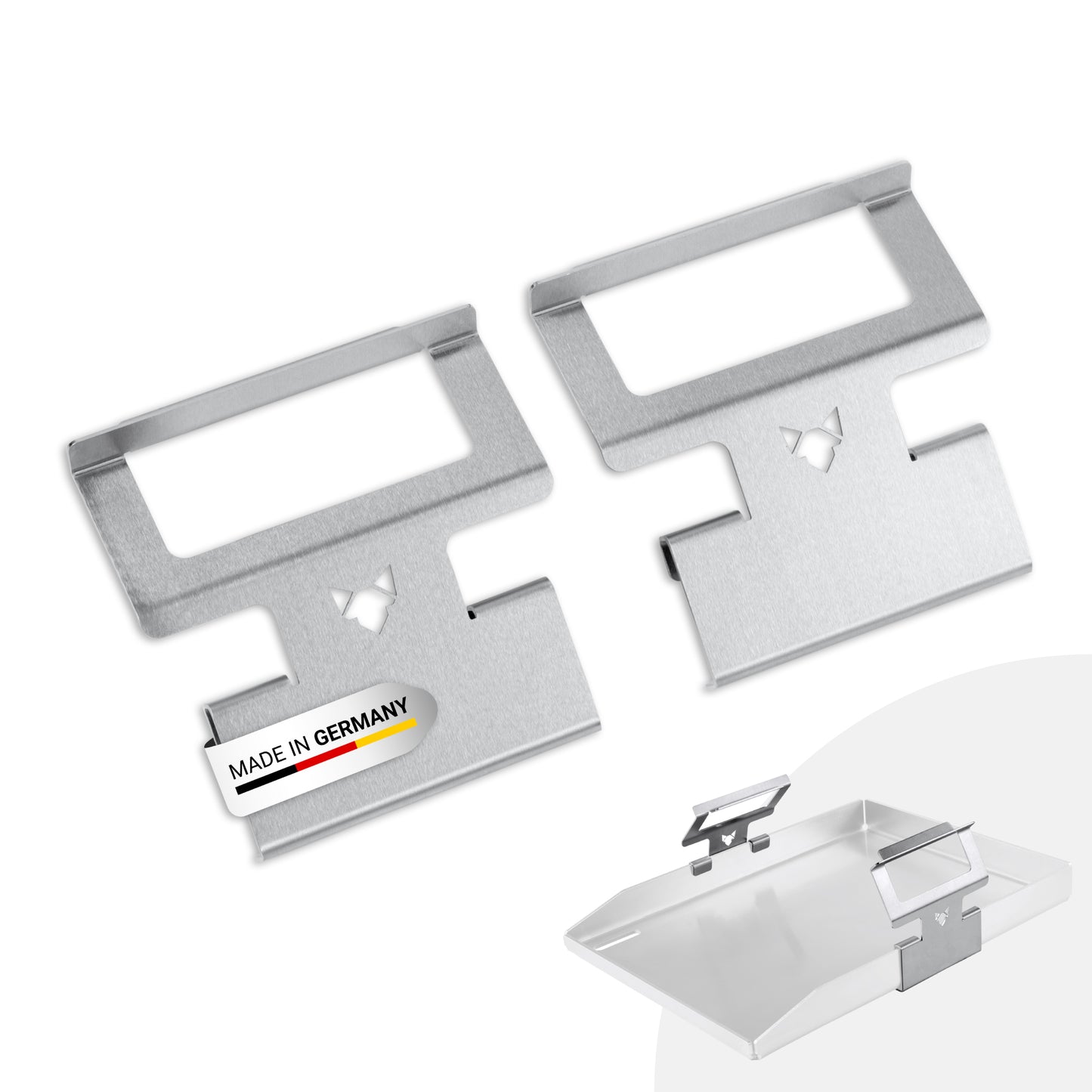 FENNEK Universal Griffe für Plancha Platten zum Bewegen einer heißen Plancha. Made iN Germany.