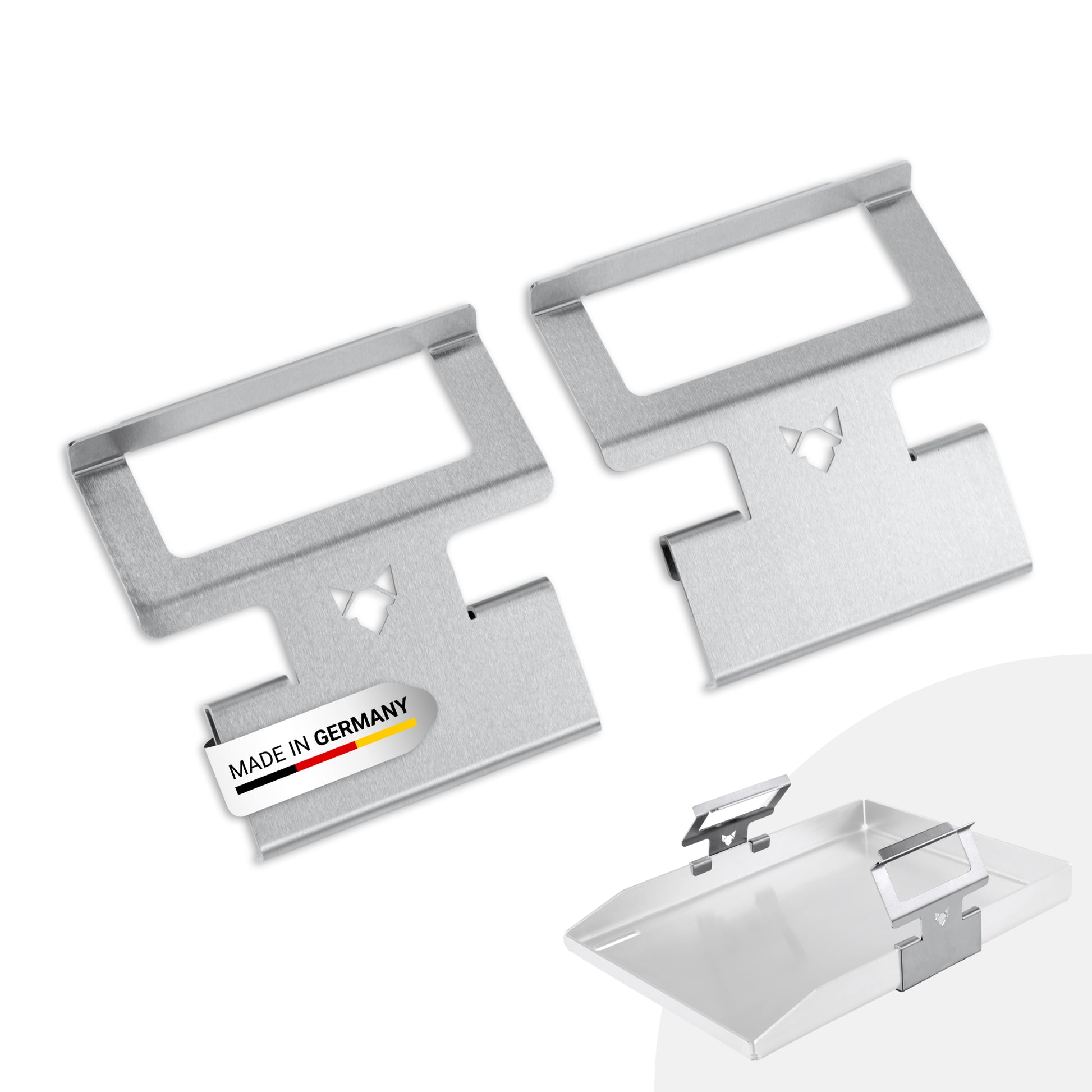 FENNEK Universal Griffe für Plancha Platten zum Bewegen einer heißen Plancha. Made iN Germany.