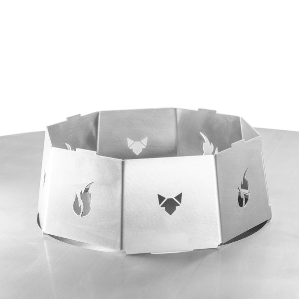 FENNEK BBQ Wok-Aufsatz für Feuerplatten mit Loch Ø 30 cm