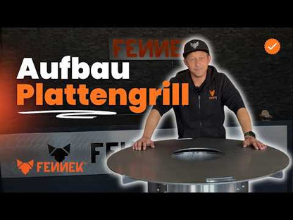Fennek Feuerplattengrill Aufbau & Erklär Video