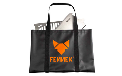 Freisteller schwarze Tragetasche mit FENNEK Logo-Aufdruck